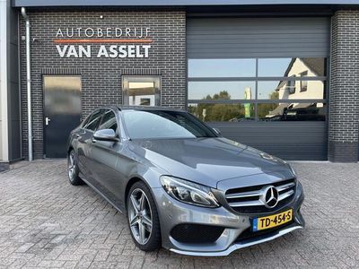 tweedehands Mercedes C220 C220d Sport Edition AMG Leer Navi Clima