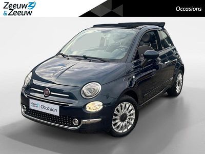 Blauw Gebruikt 2016 Fiat 500C Lounge Cabriolet | € 10.940 (Eerlijke prijs)