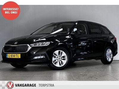 Zwart Occasion 2021 Skoda Octavia Business Line Stationwagen | € 14.995 (Eerlijke prijs)
