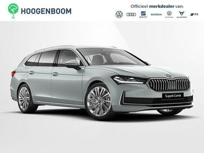 Nieuw Skoda Superb Business Line 204 PK (150 kW) 2025 Zilver Stationwagen