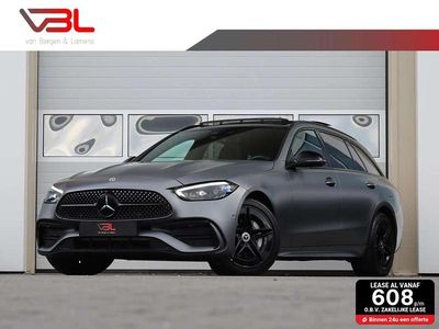 Grijs Occasion 2022 Mercedes C300e AMG line Stationwagen | € 37.940 (Iets duurder)