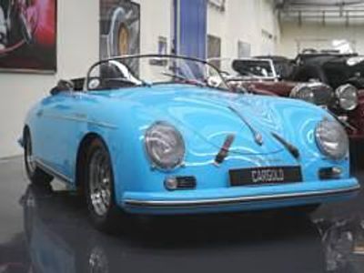 Blauw602 speedster/sky blue Gebruikt 1957 Porsche 356 Cabriolet | € 297.500