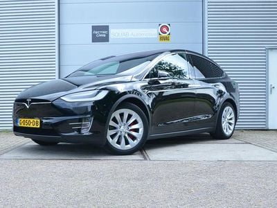 Occasion Tesla Model X Long Range AWD 397 kW (541 PK) 2019 Zwart SUV