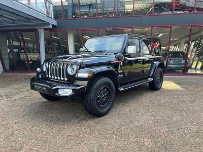 Occasion Jeep Wrangler Unlimited Sahara 381 PK (280 kW) 2023 Zwart SUV