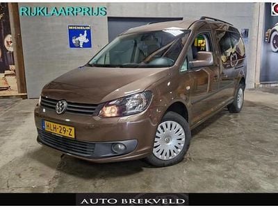 Bruin (metallic) Gebruikt 2013 VW Caddy Maxi Trendline MPV | € 13.750 (Eerlijke prijs)