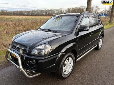 Zwart (metallic) Occasion 2008 Hyundai Tucson Style SUV | € 3.950 (Eerlijke prijs)