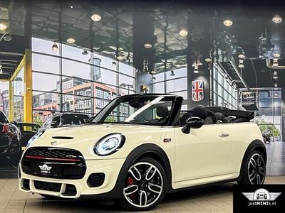 tweedehands Mini John Cooper Works Cabriolet 231 pk AUT LEDER NAVI 18 INCH