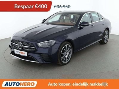 Occasion Mercedes E300 AMG line 320 PK (235 kW) 2020 Blauw Sedan