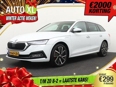 Wit Occasion 2021 Skoda Octavia Business Line Stationwagen | € 21.940 (Goede deal)