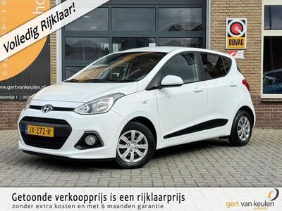 tweedehands Hyundai i10 1.0I I-MOTION GO! 5-DEURS AIRCO/CRUISE/NAVI/LED/NL-AUTO