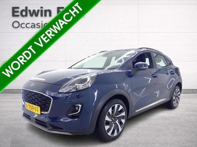 Blauw Occasion 2022 Ford Puma Titanium SUV | € 17.745 (Goede deal)
