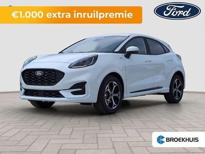 Wit Nieuw 2025 Ford Puma ST-Line SUV | € 31.885 (Eerlijke prijs)