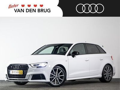 tweedehands Audi A3 Sportback S-Line 35 TFSI 150 pk AUTOMAAT DSG | LED | Black optiek | Trekhaak | Stoelverw. | Navigatie |