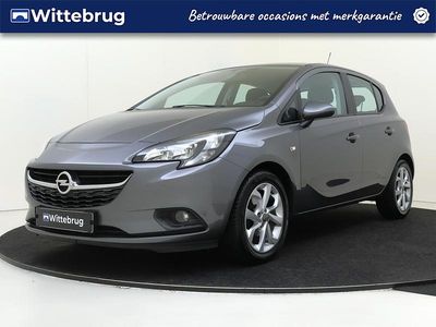 Grijs (metallic) Gebruikt 2016 Opel Corsa Edition Hatchback | € 9.725 (Eerlijke prijs)