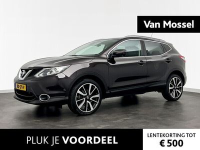 tweedehands Nissan Qashqai 1.2 Tekna NAVI | Panoramadak | Camera | Leder | Park pilot