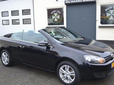 Zwart (metallic) Gebruikt 2012 VW Golf Cabriolet Cabriolet | € 6.900 (Goede deal)