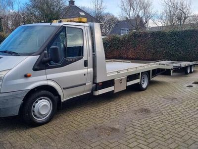 tweedehands Ford Transit 350L 2.4 TDCI DC oprijwagen/auto transporter & (autoambulance afzonderlijk te koop)