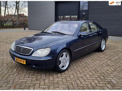 Blauw (metallic) Occasion 2000 Mercedes S500 AMG Sedan | € 6.750