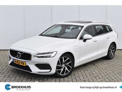 tweedehands Volvo V60 T6 Plug-In-Hybrid AWD Momentum Pro #Panorama #Head-Up #Leer