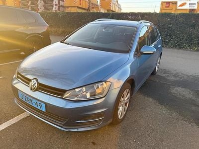 Blauw Occasion 2015 VW Golf VII Comfortline Stationwagen | € 5.499