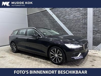 tweedehands Volvo V60 T6 Recharge AWD Plus Bright Long Range | ACC | Leder | Stoel+Stuurverwarming | Keyless | Camera