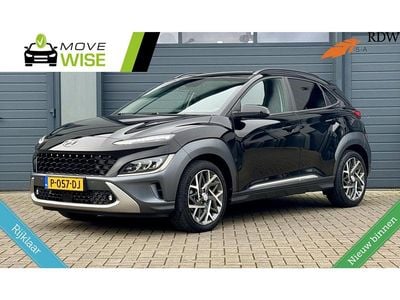 Zwart Occasion 2022 Hyundai Kona Premium SUV | € 21.895 (Goede deal)