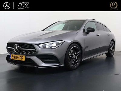 Grijs Occasion 2023 Mercedes CLA180 Shooting Brake AMG line Stationwagen | € 34.250 (Eerlijke prijs)