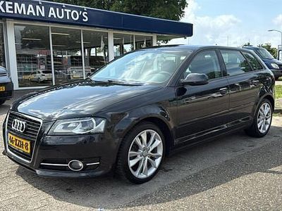 Zwart Occasion 2012 Audi A3 Sportback Ambition Hatchback | € 9.750 (Duur)