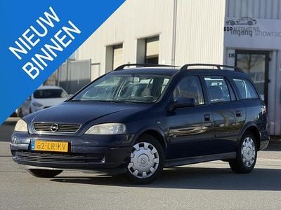 Occasion Opel Astra Njoy 101 PK (74 kW) 2003 Blauw Stationwagen