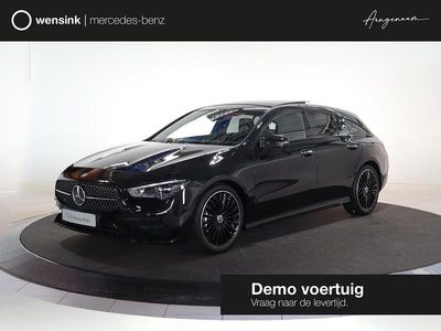 Zwart Occasion 2025 Mercedes CLA180 Shooting Brake Business Stationwagen | € 49.850 (Duur)