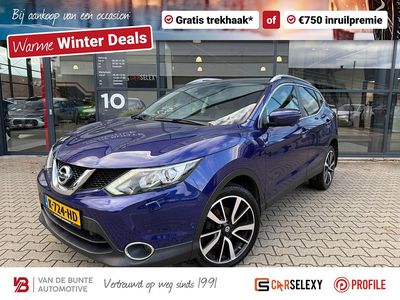 Blauw Occasion 2016 Nissan Qashqai Tekna SUV | € 13.950 (Eerlijke prijs)