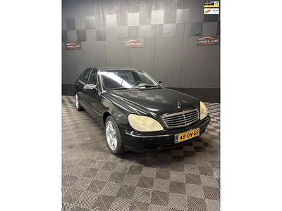 Zwart Occasion 2000 Mercedes S500 Sedan | € 3.950 (Super prijs)