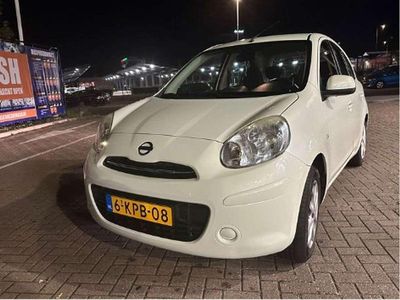Wit Occasion 2013 Nissan Micra Acenta Hatchback | € 7.990 (Duur)