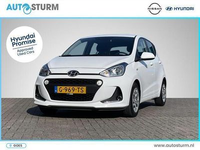 tweedehands Hyundai i10 1.0i Comfort Smart Pack Navigatie Apple Carplay/Android Auto Cruise Control Park. Sensor Airco Rijklaarprijs!