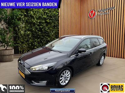 Zwart Occasion 2015 Ford Focus Stationwagen | € 9.395 (Iets duurder)