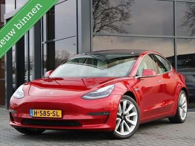 Occasion Tesla Model 3 Long Range AWD 366 kW (498 PK) 2020 Rood Sedan