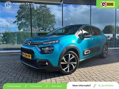 Blauw Occasion 2021 Citroën C3 Shine Hatchback | € 16.490 (Eerlijke prijs)
