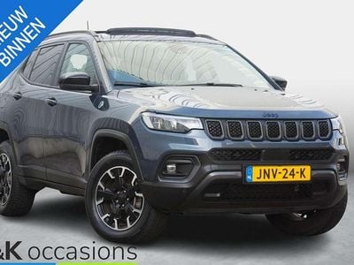 Blauw Occasion 2022 Jeep Compass Trailhawk SUV | € 23.950 (Eerlijke prijs)