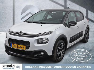Wit Occasion 2019 Citroën C3 Feel Hatchback | € 11.890 (Iets duurder)