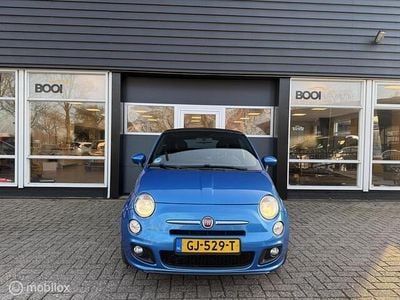 Blauw Occasion 2015 Fiat 500 Lounge Hatchback | € 6.950 (Iets duurder)