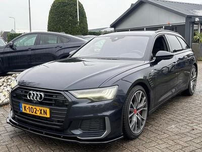 Occasion Audi A6 S-Line 286 PK (210 kW) 2019 Blauw (metallic) Stationwagen