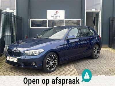 tweedehands BMW 118 1-SERIE i Edition Sport Line Shadow Exe AUTOMAAT CLIMA LED NAVI PDC !!