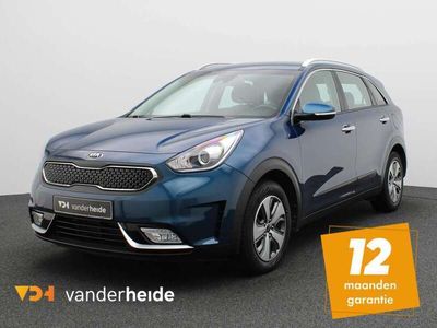 tweedehands Kia Niro 1.6 GDi Hybrid DynamicLine 141PK AUT Achteruitrijcamera, navigatie, inklap. spiegels, parkeerhulp achter, 16'' lichtmetaal