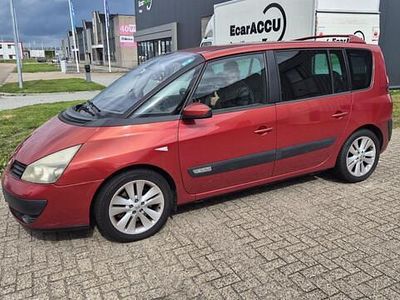 Rood Gebruikt 2002 Renault Espace MPV | € 1.950
