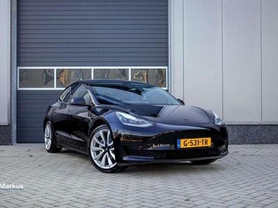 Occasion Tesla Model 3 Standard Range 239 kW (325 PK) 2019 Zwart Sedan