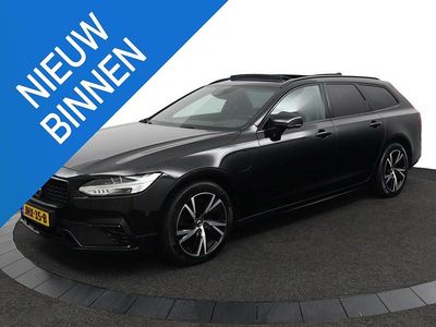 Occasion Volvo V90 R-Design 390 PK (286 kW) 2021 Zwart Stationwagen