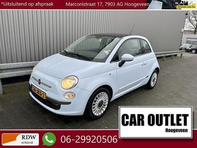 tweedehands Fiat 500 1.2 Lounge AUTOMAAT 183Dkm.NAP Pano A/C LM –