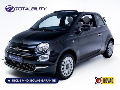 Zwart (metallic) Occasion 2023 Fiat 500C Dolcevita Cabriolet | € 15.950 (Eerlijke prijs)