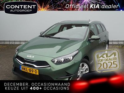 Experience green (groen metallic) Gebruikt 2025 Kia Ceed Sportswagon Stationwagen | € 27.940 (Duur)