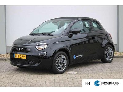 Zwart Occasion 2025 Fiat 500e Icon Cabriolet | € 26.900